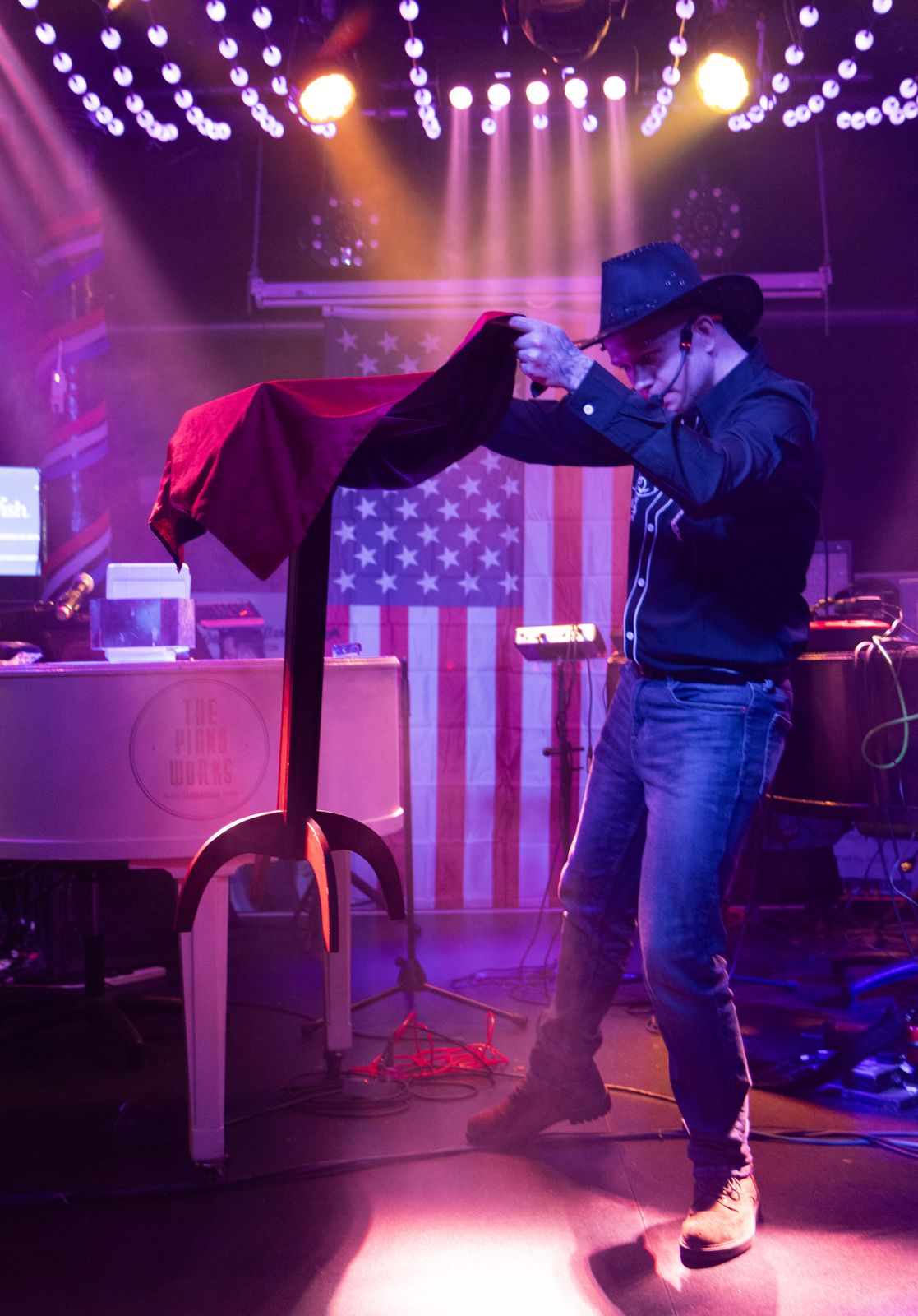 Cowboy-themed decor at Hospitality's Got Talent 2025